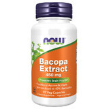 Now Foods Bacopa Extract 450 mg, bacopa, 90 veganistische capsules