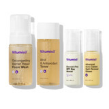 Kit anti-acné Vitumisil, mousse visage 100 ml + tonique 100 ml + crème de jour 50 ml + crème de nuit 50 ml