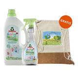 Frosch Baby set, wasconcentraat 1500 ml + vlekkenspray 500 ml + gratis rugzak