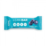 Baton proteic cu fibre, iaurt si afine Lean Bar, 50 g, GNC