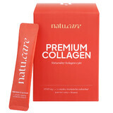 Natu.Care Premium Collagen 5000 mg, gusto fragola-rabarbaro, 30 bustine