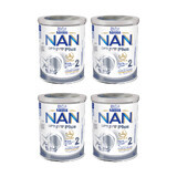 Nestle NAN Optipro Plus 2 HM-O, Follow-on milk for babies over 6 months, 4 x 800 g