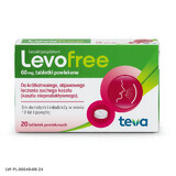 Levofree 60 mg, 20 filmomhulde tabletten