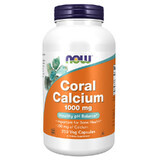 Now Foods Koraalcalcium 1000 mg, calcium, 250 plantaardige capsules