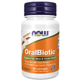 Now Foods OralBiotic, 60 comprimés