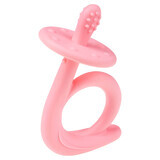 AKUKU, silicone teether, pink snail, A0115, from birth, 1 pc