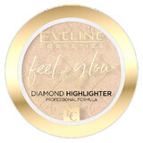 Eveline Cosmetics Feel the Glow, highlighter, nr. 01, Sparkle, 4.2 g