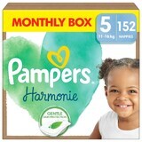 Pampers Harmonie, luiers, maat 5, 11-16 kg, 152 stuks