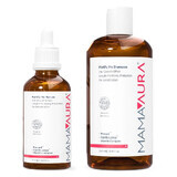 Verpakking Fortify Me Verstevigende shampoo, 250 ml + Verstevigend serum, 50 ml, Mamaaura