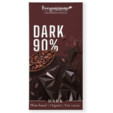 Chocolat noir 90% bio, 60 g, Benjamissimo