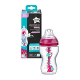 Anti-Kolik-Flasche +3 Monate mit Temperatursensor, 340 ml, Tommee Tippee