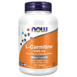 Now Foods L-Carnitine 1000 mg, L-Carnitine, 100 tablets