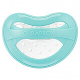 Curaprox Baby, fopspeen, silicone, turquoise, maat 1, 7-18 maanden, 1 st