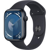 Apple Watch Series 9 GPS 45mm Carcasa de aluminio Midnight con correa deportiva Midnight - M/L