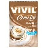 Vivil Bonbons Creme Life Picături clasice cu aromă de cremă de cafea fără zahăr 110 g