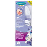 Biberon avec tétine en silicone, 0 mois+, 160 ml, Lansinoh Momma