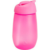 Taza con pajita Munchkin Simple Clean - rosa 296 ml