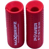 Power System Grips pentru bara de haltere MAX GRIPZ RED. XL 2 buc