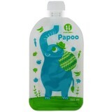 Petite&Mars Hrană în pungă Papoo Elephant 6 x 150 ml