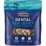 Fish4Dogs Tratamente dentare pentru câini pește de mare - noduri 100 g