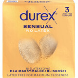 Durex Sensual fără latex 3 buc