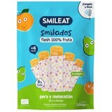 Smileat BIO 100% înghețată de fructe pentru congelare pere și piersici 6M+ 250 g