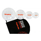 Spophy Cupping Set Set de cupe din silicon 4 buc