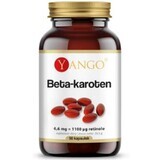 Bêta-carotène 6,6 mg (90 gélules) YANGO