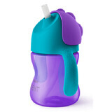 Rietjesbeker voor meisjes, +9 maanden, 200 ml, SCF796/02, Philips Avent