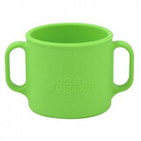 Tasse d'apprentissage verte 207ml, Green Sprouts