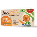 Gemüsewürfel für glutenfreie Suppe Eco Biosun, 100 gr, S.Martino