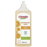 Geschirrspülmittel mit Orange, 1000 ml, Friendly Organic