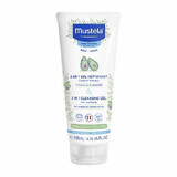 Seifenfreies Reinigungsgel für Haar und Körper 2 in 1, 200 ml, Mustela