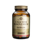 Calcium avec magnésium et bore, 100 comprimés, Solgar