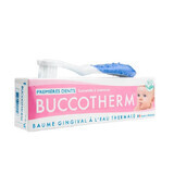 Kit Spazzolino + Gel Bio Primi dentini con camomilla e meringa, 0-2 anni, Buccothem