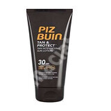 Sonnenlotion für beschleunigte Bräunung und Bräunungsschutz SPF 30 Tan &amp; Protect, 150 ml, Piz Buin