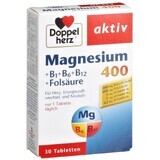 Magnesio 400 + B1 + B6 + B12 + Acido folico, 30 compresse, Doppelherz