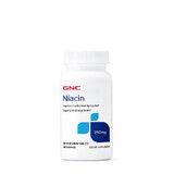 Niacin 250 mg (251313), 100 pflanzliche Tabletten, GNC