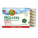 Forte Omega-3, 30 capsule, Möller's 