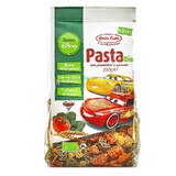 Disney Cars Pâtes Semoule tricolore Bio, 300 g, Dalla Costa