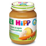 Purée bio avec mélange de légumes, +4 mois, 125 g, Hipp