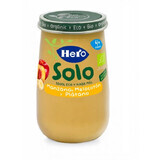 Purea di mele, pesche e banane bio Solo, +4 mesi, 190 gr, Hero Baby