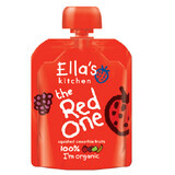 Purée de fraises et de framboises, 90 g, Ella s Kitchen