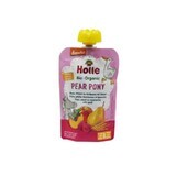 Eco fruit puree with pears, peaches and raspberries, Holle