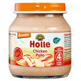 Öko-Hühnerpüree, +4 Monate, 125 g, Holle Babynahrung