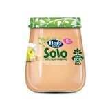 Purea biologica con yogurt, mele e banane Solo, 120 gr, Hero Baby