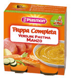 Plasmon Pappa Completa con Verdure Manzo e Pastina mesi 6+, 380g