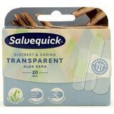 Plasturi transparenți cu Aloe Vera, 20buc, Salvequick