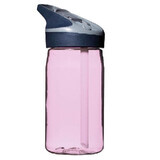 Tritan beker met automatisch deksel 450ML, roze, TN4P, Laken