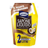 Savon liquide à la noix de coco et à la vanille, 2 l, Milmil